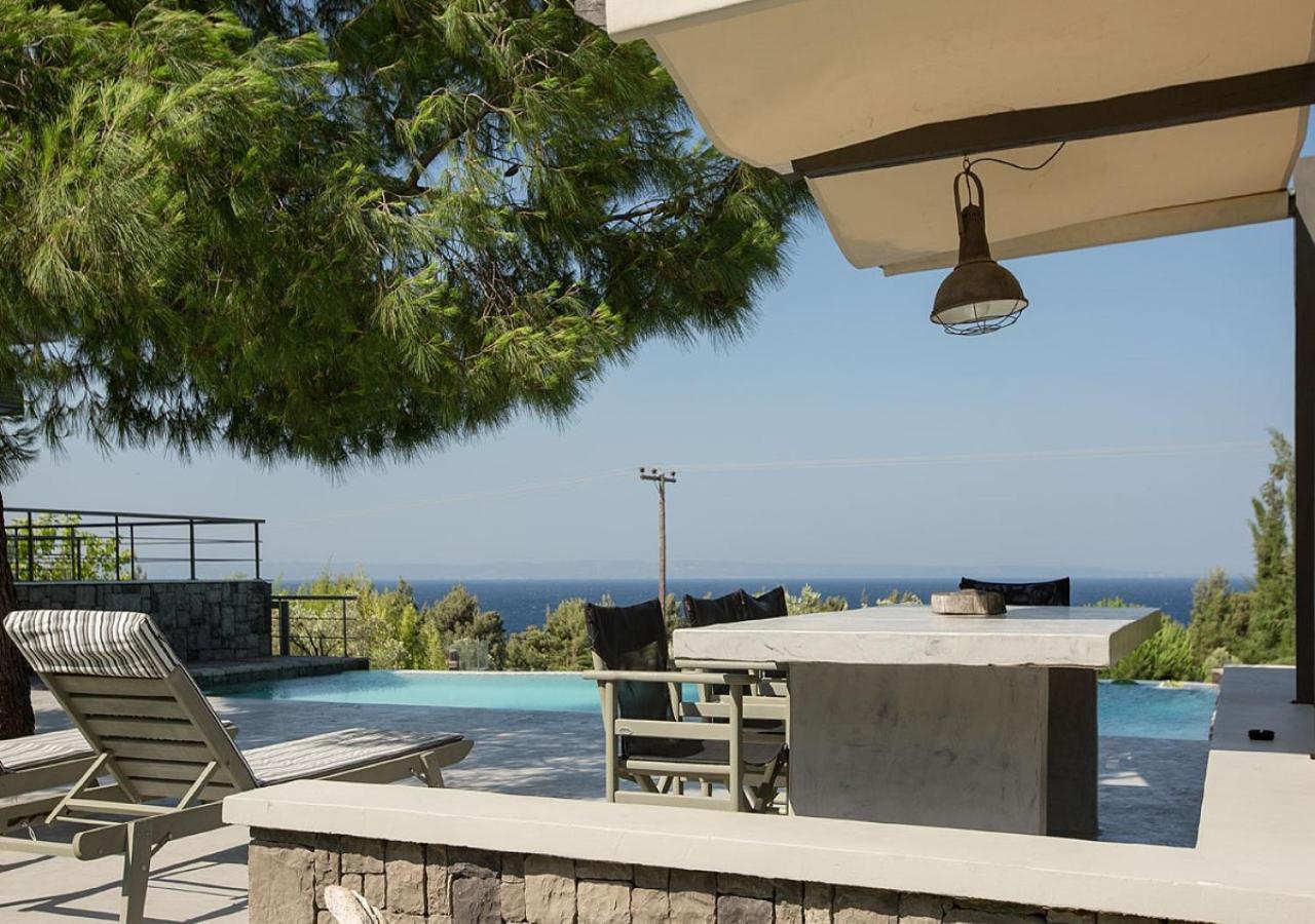 Olivia Estate Villa With Private Swimming Pool Elia Nikitis Esterno foto