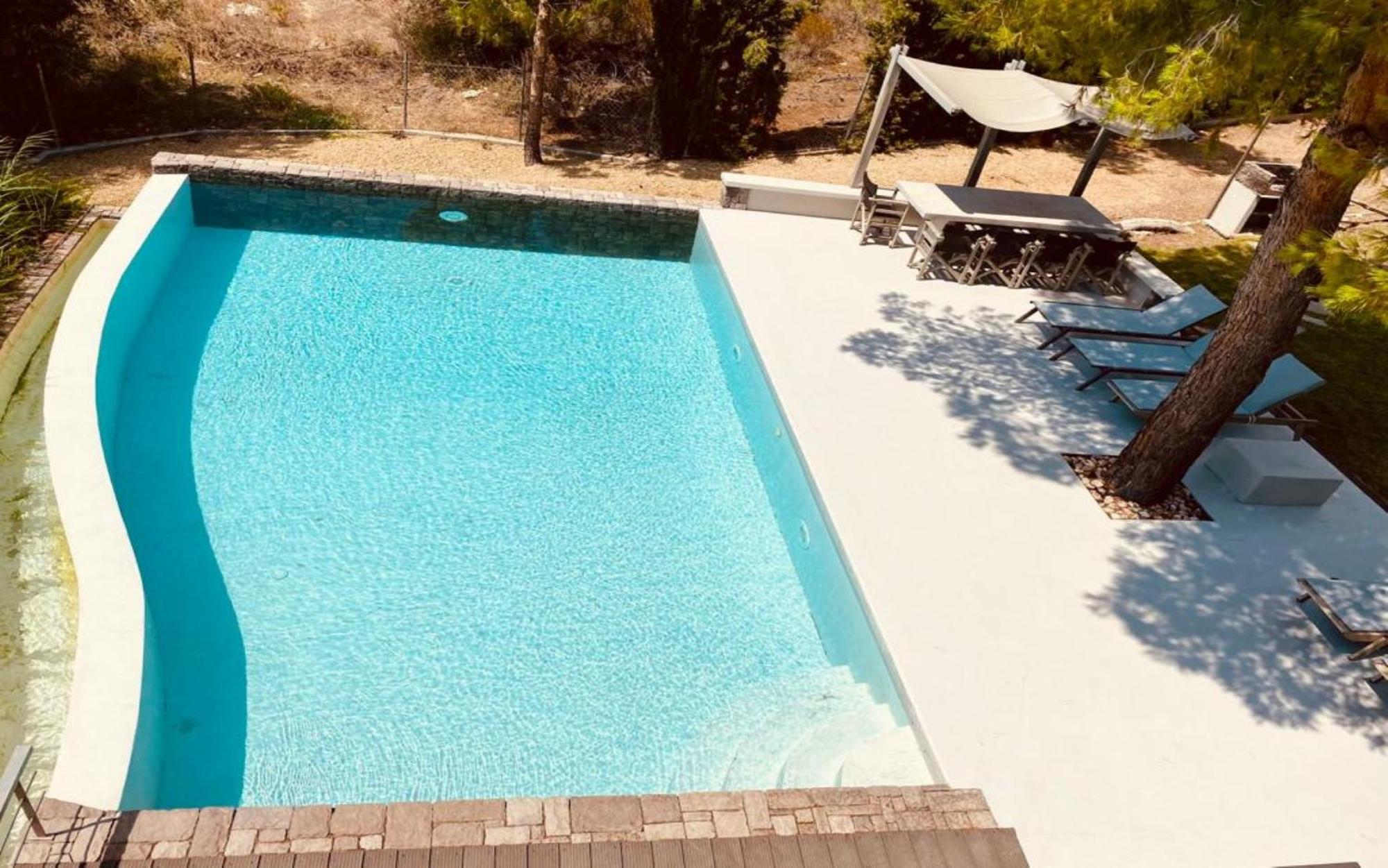 Olivia Estate Villa With Private Swimming Pool Elia Nikitis Esterno foto