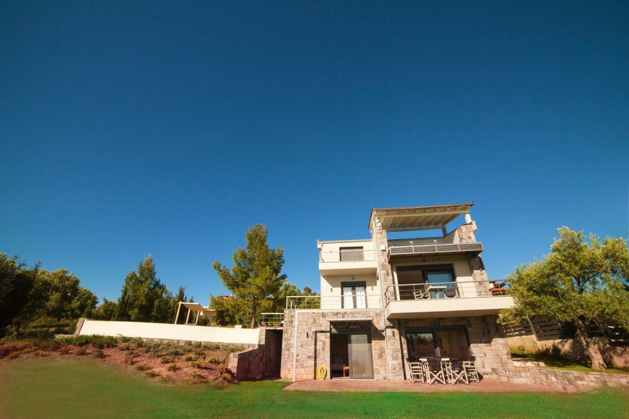 Olivia Estate Villa With Private Swimming Pool Elia Nikitis Esterno foto