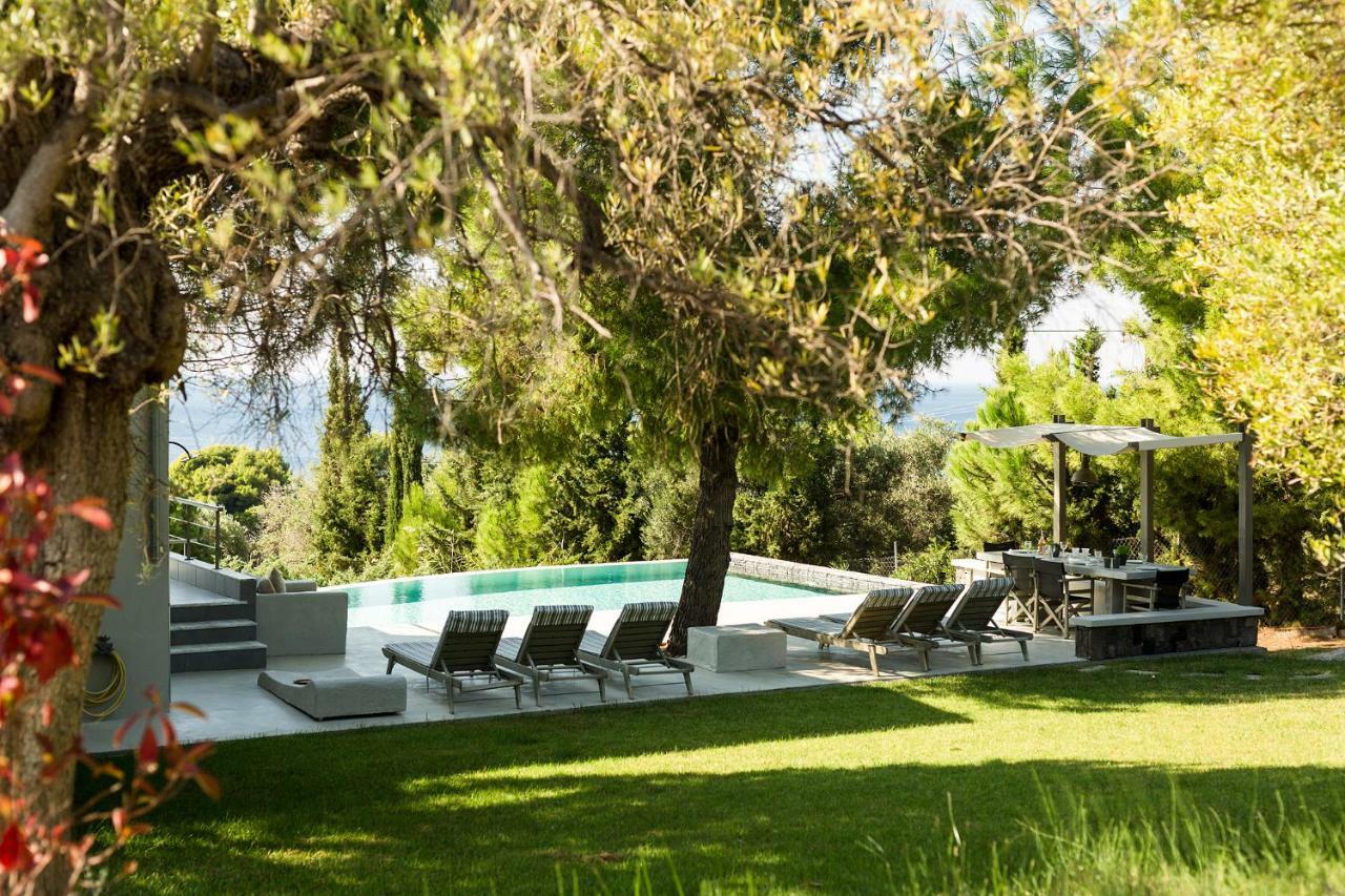 Olivia Estate Villa With Private Swimming Pool Elia Nikitis Esterno foto