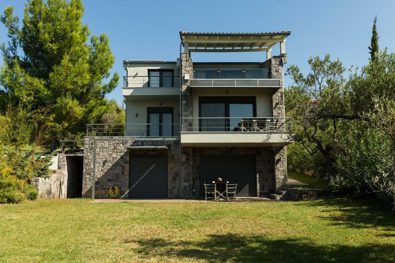 Olivia Estate Villa With Private Swimming Pool Elia Nikitis Esterno foto