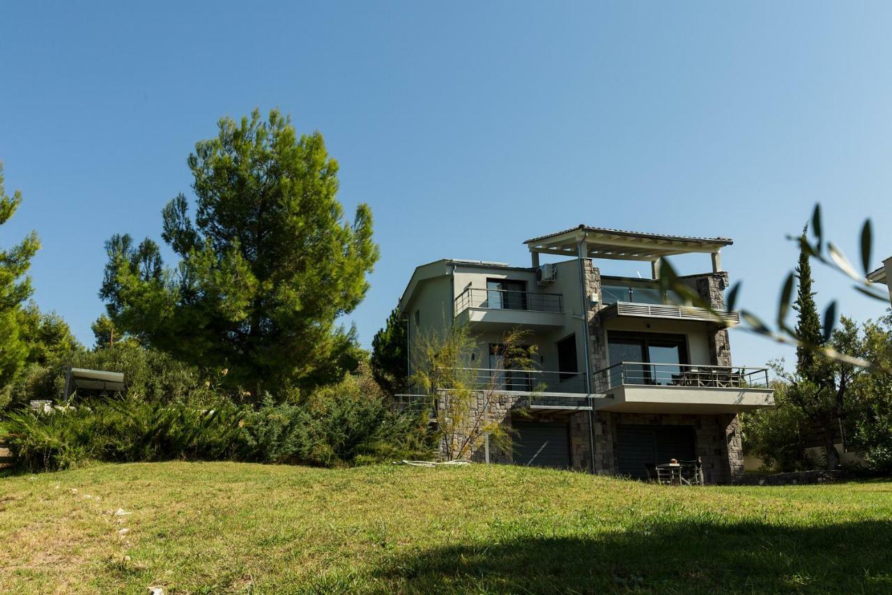 Olivia Estate Villa With Private Swimming Pool Elia Nikitis Esterno foto